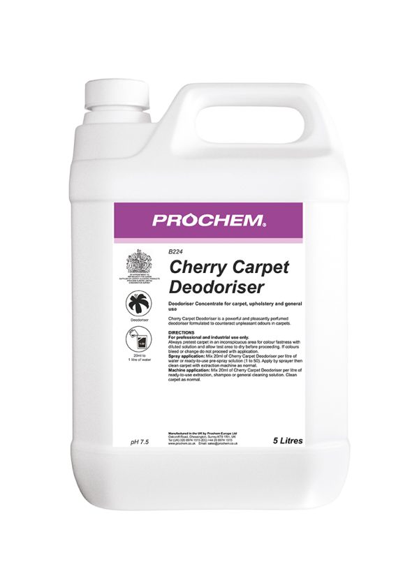Prochem Cherry Carpet Deodoriser 5 Litre